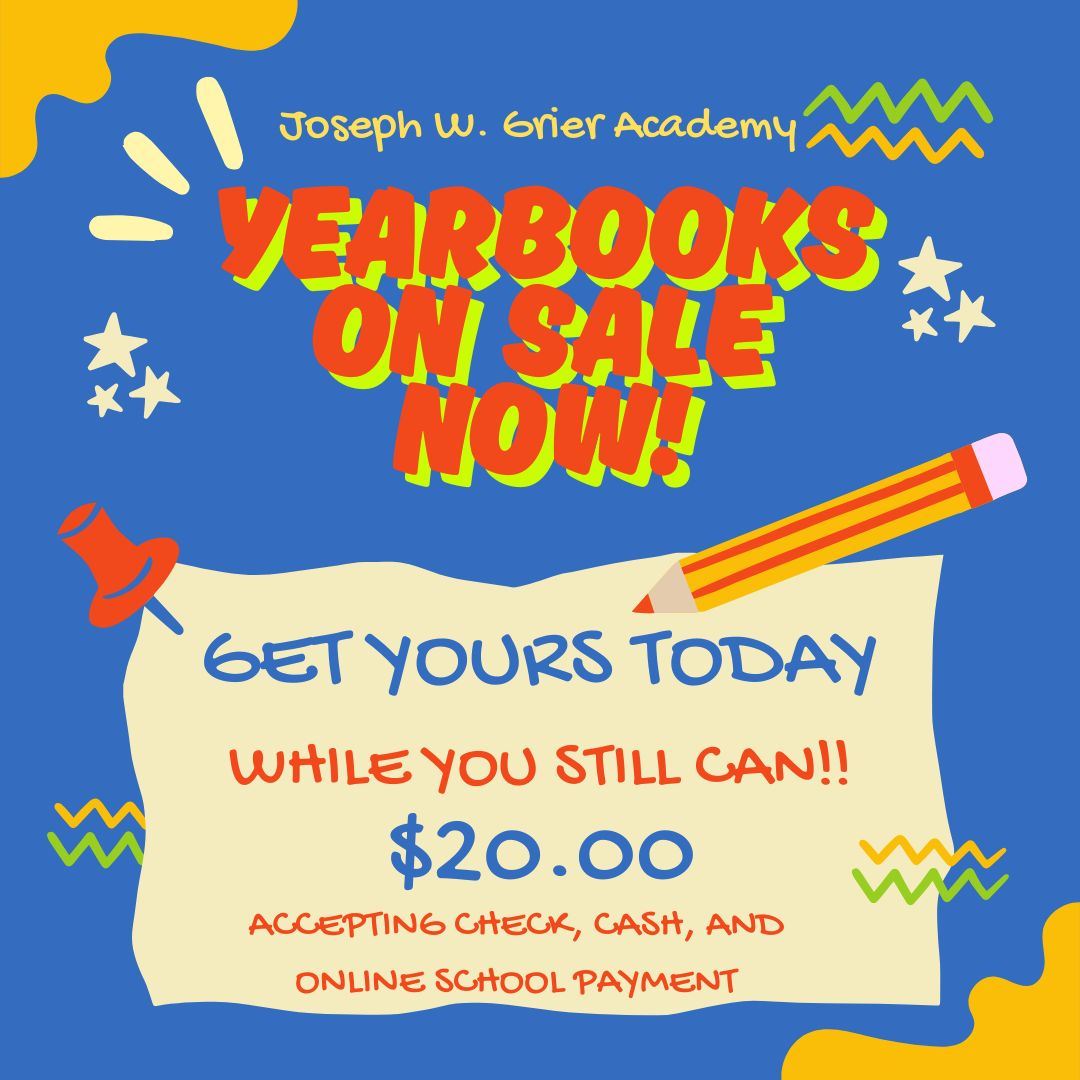 Yearbooks on SALE!!